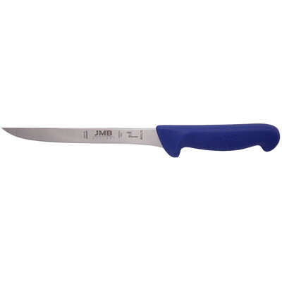 Нож JMB за филетиране H1-GRIP, твърдо острие, син