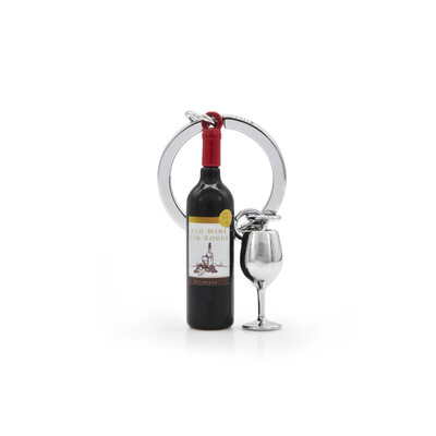 Ключодържател Metalmorphose, Red Wine + Glass