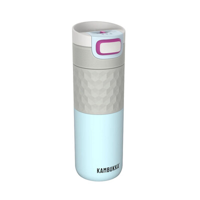 Термочаша ​от неръждаема стомана Kambukka Etna Grip с термокапак 3 в 1 Snapclean®, 500 мл, Bubblegum