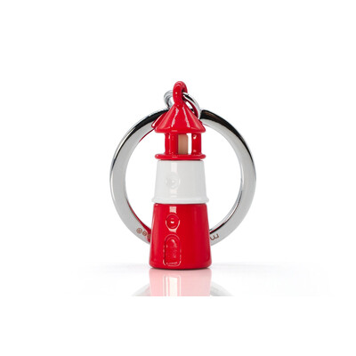 Ключодържател Metalmorphose Lighthouse Shiny red / white