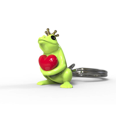 Ключодържател Metalmorphose, Prince Frog, зелен