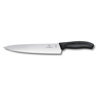 Кухненски нож Victorinox Swiss Classic Carving Knife, универсален, 220 мм, черен, блистер