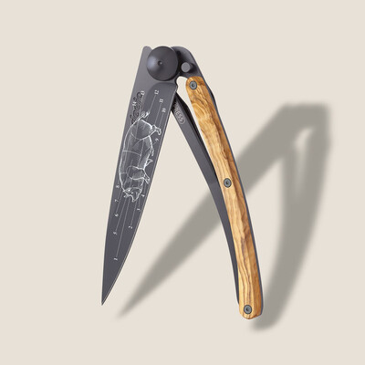 Сгъваем нож Deejo 390g, Olive wood / Prime cuts