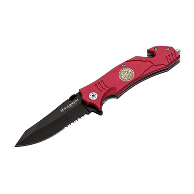 Джобен нож Boker Magnum Fire Fighter Red
