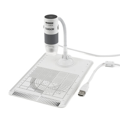 eFlex™ 75x-300x USB дигитален микроскоп с LED осветление и гъвкава стойка