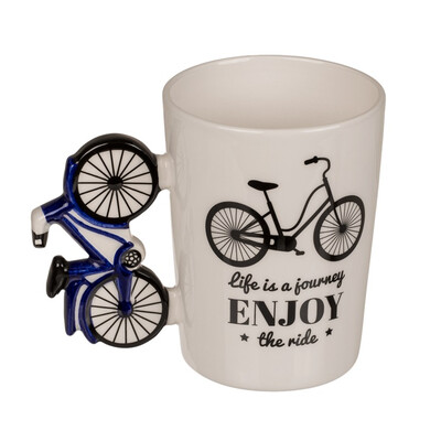 Керамична чаша Bicycle Blue 300 мл