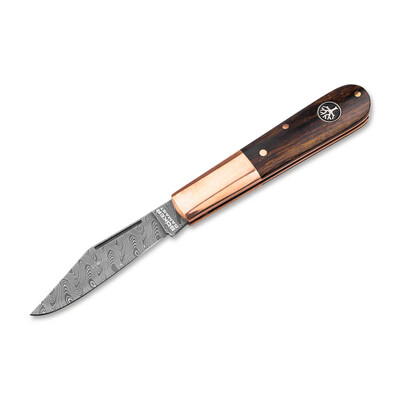 Джобен нож Boker Solingen Barlow Integral Copper Damast