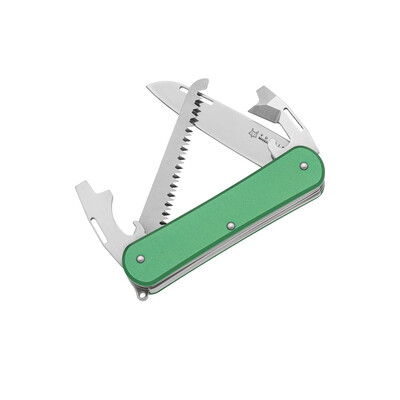 Джобен нож Fox Knives Vulpis 130-S4 Aluminum OD Green