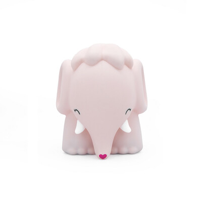 Акумулаторна нощна лампа Dhink® - Elephant, светлорозова