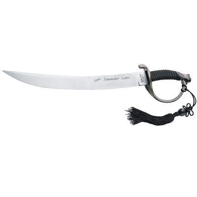 Сомелиерска сабя Due Cigni 1896 Sommelier's Sabre, Gun Metal, 40см