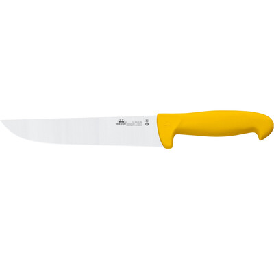 Кухненски нож Due Cigni Professional Butcher Knife, касапски, 20 см, жълт