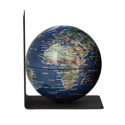 Глобус Troika - BOOKGLOBE SINGLE, топографски