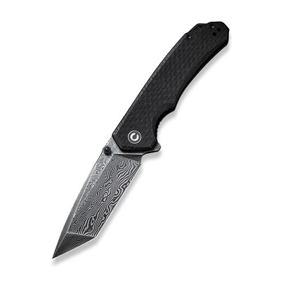 Джобен нож CIVIVI Brazen Damascus Micarta Black
