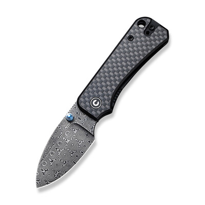 Джобен нож CIVIVI Baby Banter Damascus G10/Carbon Black