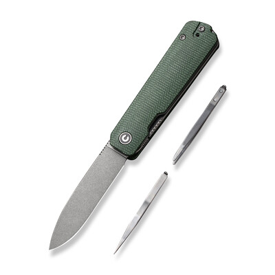 Джобен нож CIVIVI Sendy Micarta Green