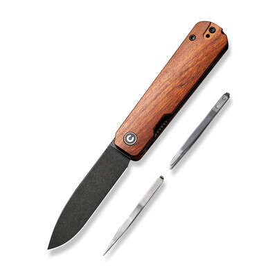 Джобен нож CIVIVI Sendy Guibourtia Wood