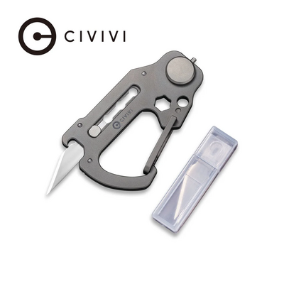 Многофункционален карабинер CIVIVI Polymorph Carabiner Gray