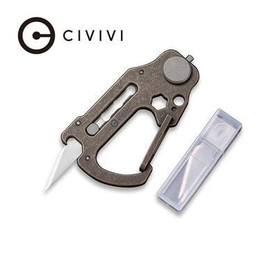 Многофункционален карабинер CIVIVI Polymorph Carabiner Bronze