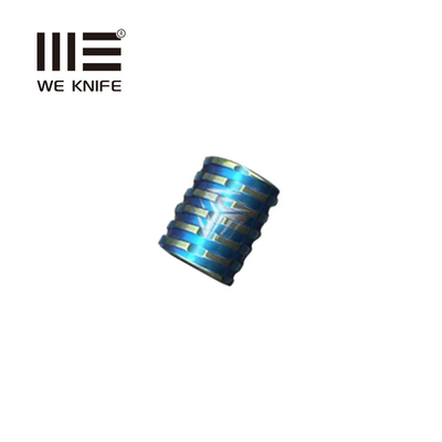 Титаново мънисто/втулка за темляк WEKNIFE, синьо
