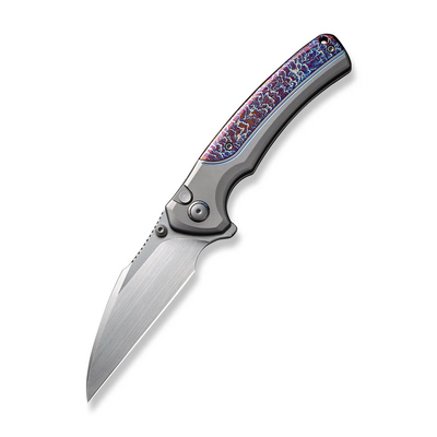 Джобен нож WEKNIFE Ziffius Titanium Grey Flamed