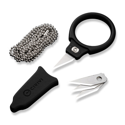 Нож CIVIVI Quick Snip Fixed Blade Mini Neck ABS Black