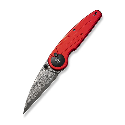 Джобен нож CIVIVI Starflare Damascus Aluminum Red