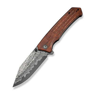 Джобен нож CIVIVI Tacticorix Damascus Guibourtia Wood