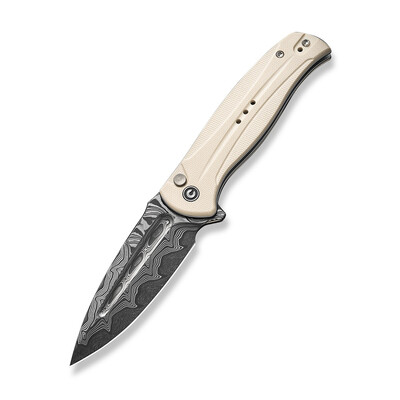 Джобен нож CIVIVI Incindie Ivory G10 / Damascus