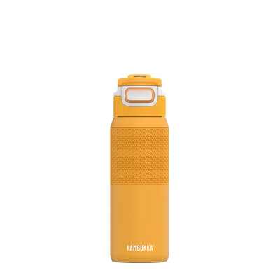 Бутилка за вода двустенна, 750мл, Kambukka Elton Insulated с капак 3 в 1 Snapclean®, Mango Maniac