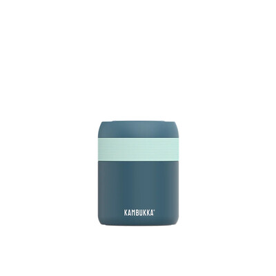 Кутия за храна и напитки, 600 мл, Kambukka Bora с винтов капак, Deep Teal