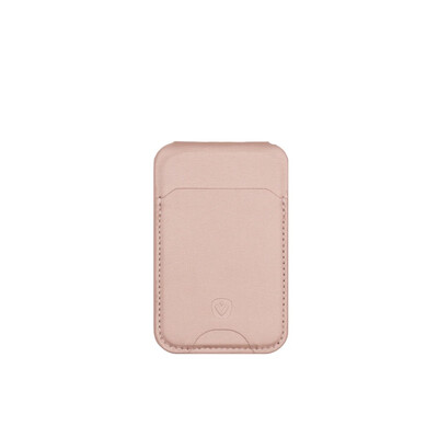 Калъф за карти/стойка за телефон Valenta MagSafe Stand Metallic Rose