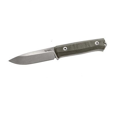 Туристически нож LionSteel B40 Canvas - Green