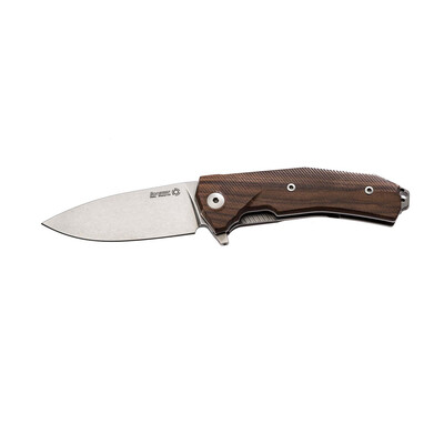 Джобен нож LionSteel KUR Santos Wood