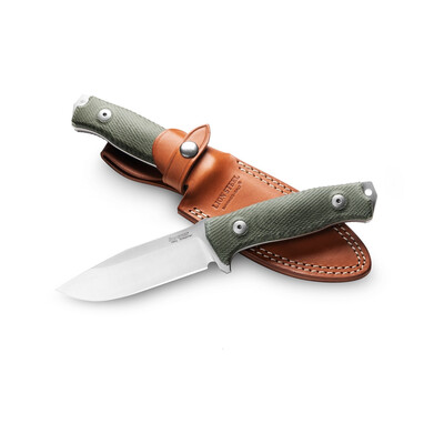 Туристически нож LionSteel M5 Canvas Green