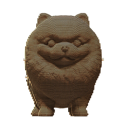 Картонен 3D пъзел CARTONIC POMERANIAN SPITZ