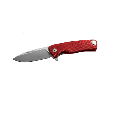 Джобен нож LionSteel ROK Aluminum Red