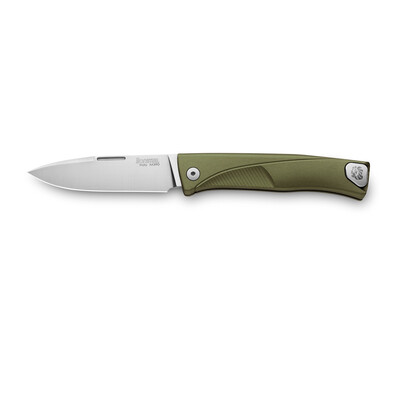 Джобен нож LionSteel Thrill Aluminium Green