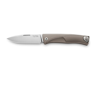 Джобен нож LionSteel Thrill Titanium Bronze