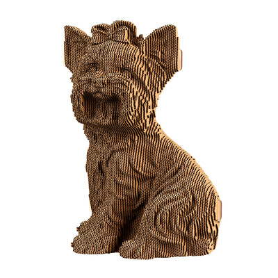 Картонен 3D пъзел CARTONIC YORKSHIRE TERRIER