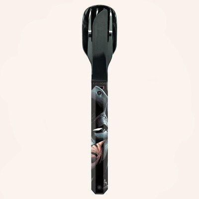 Комплект за хранене Akinod Straight Cutlery 12H34, Batman