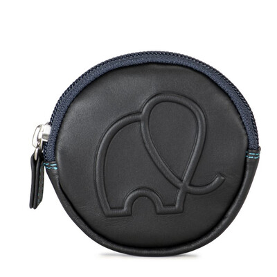 Кръгло портмоне Mywalit Black Pace