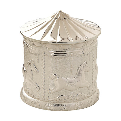 Касичка Bambino Carousel, посребрена