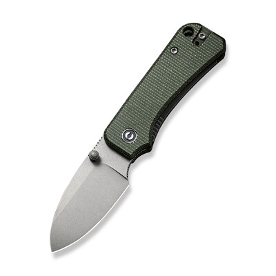 Джобен нож CIVIVI Baby Banter Green Micarta