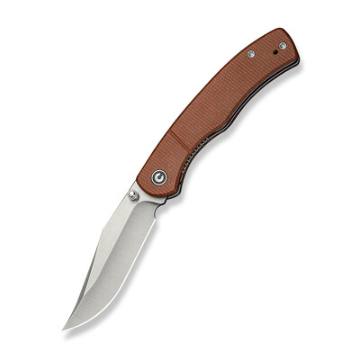 Джобен нож CIVIVI Clingman Brown Canvas Micarta