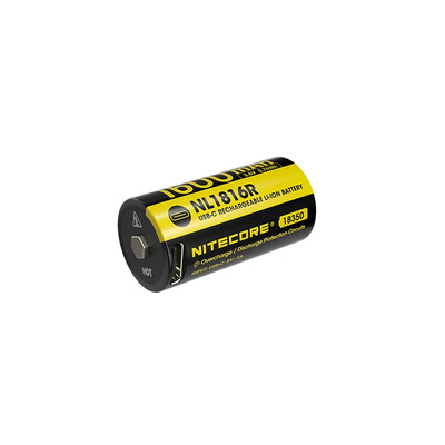 Акумулаторна Li-ion 18350 батерия с USB-C порт Nitecore NL1816R