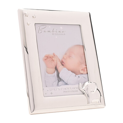 Посребрена фоторамка Bambino Elephant 10 x 15 см