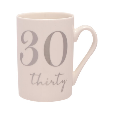 Керамична чаша, 30 годишнина, 310мл