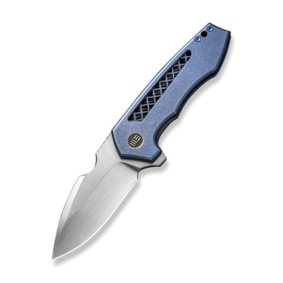 Джобен нож WEKNIFE Harpen Blue Titanium