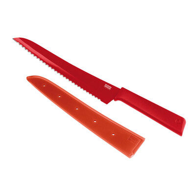 Нож за хляб Kuhn Rikon COLORI+ Bread knife, червен