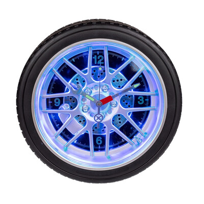 Стенен часовник Wheel с 16 LED